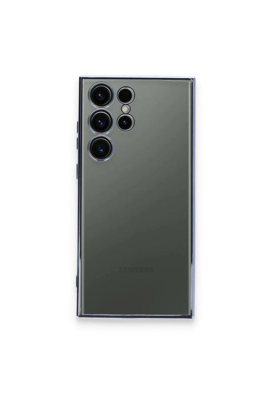 Samsung Galaxy S24 Ultra Razer Lensli Silikon Kılıf - Gold