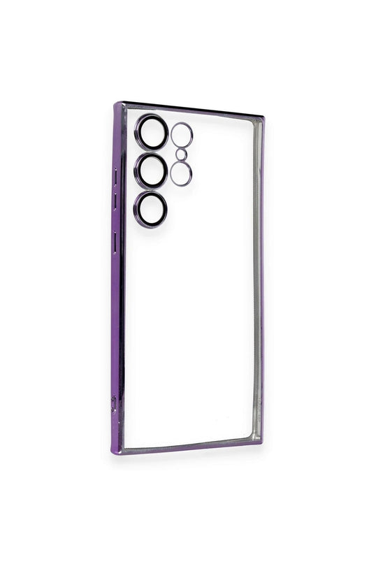 Samsung Galaxy S24 Ultra Razer Lensli Silikon Kılıf - Siyah 2
