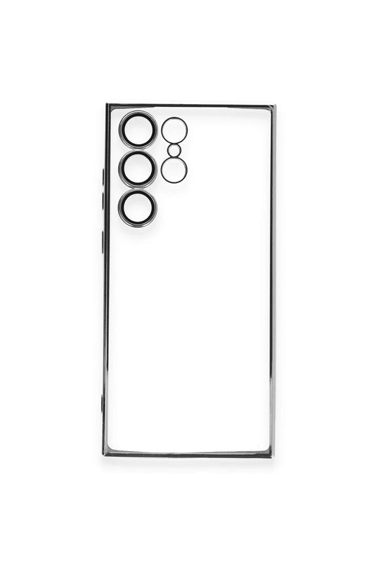 Samsung Galaxy S24 Ultra Razer Lensli Silikon Kılıf - Mor 3