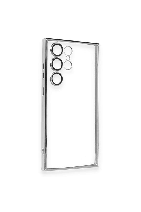 Samsung Galaxy S24 Ultra Razer Lensli Silikon Kılıf - Mor 2