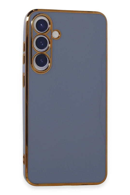 Samsung Galaxy S24 Volet Silikon Kılıf - Mavi