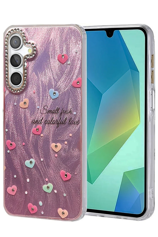 Samsung Galaxy S25 Blade Aynalı Desenli Kapak Kılıf - Desen 8