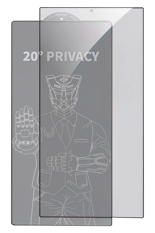 Samsung Galaxy S25 Edge 2.5D HD 20º Privacy Cam Ekran Koruyucu 2