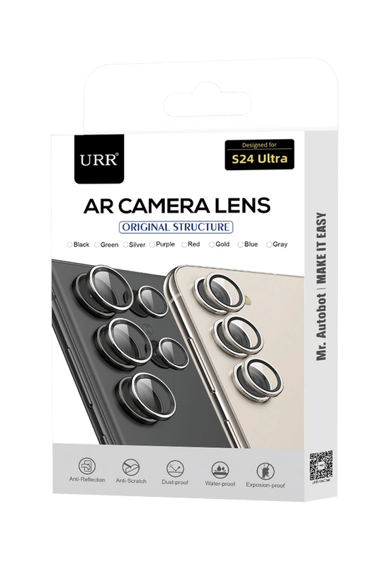 Samsung Galaxy S25 Edge AR Kamera Lens Koruyucu - Gümüş 4