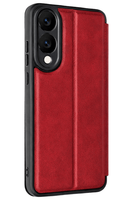 Samsung Galaxy S25 Edge Flip Cover Kılıf - Kırmızı