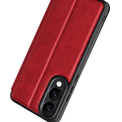 Samsung Galaxy S25 Edge Flip Cover Kılıf - Kırmızı 3