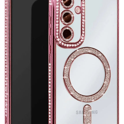 Samsung Galaxy S25 Edge Joke Simli Magneticsafe Kılıf - Pembe