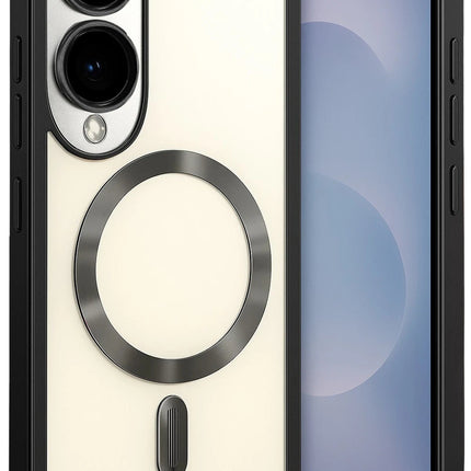 Samsung Galaxy S25 Edge Kross Magneticsafe Kapak Kılıf - Siyah