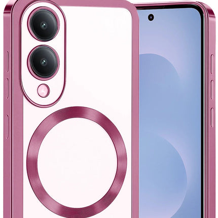 Samsung Galaxy S25 Edge Kross Magneticsafe Kapak Kılıf - Rose 2