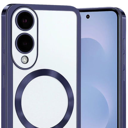 Samsung Galaxy S25 Edge Kross Magneticsafe Kapak Kılıf - Lacivert 2