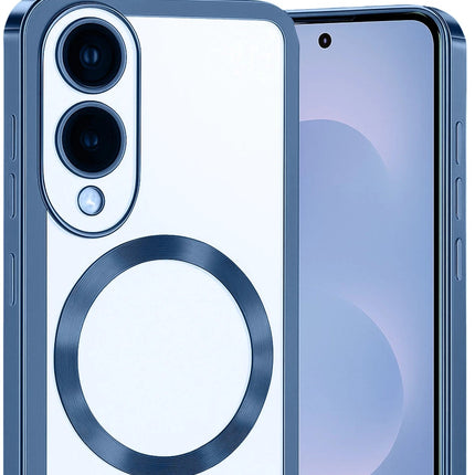 Samsung Galaxy S25 Edge Kross Magneticsafe Kapak Kılıf - Sierra Blue 3
