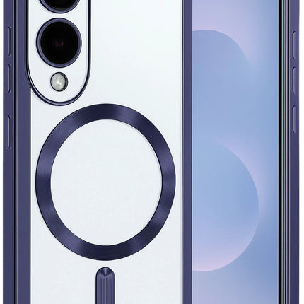Samsung Galaxy S25 Edge Kross Magneticsafe Kapak Kılıf - Lacivert