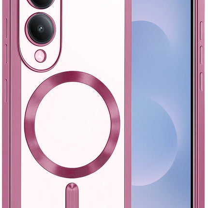 Samsung Galaxy S25 Edge Kross Magneticsafe Kapak Kılıf - Rose
