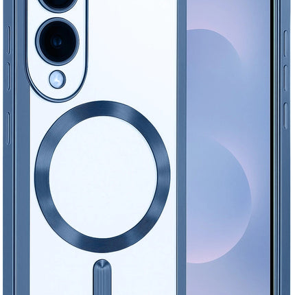 Samsung Galaxy S25 Edge Kross Magneticsafe Kapak Kılıf - Sierra Blue