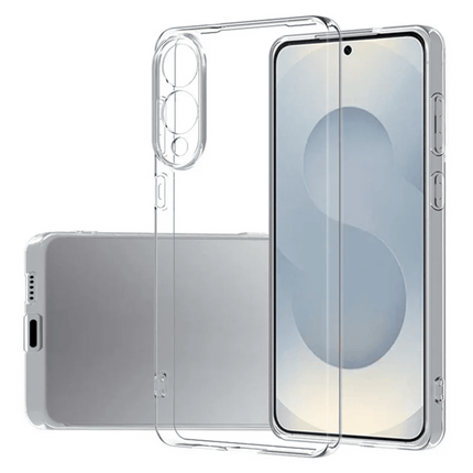 Samsung Galaxy S25 Edge Lüx Şeffaf Silikon Kılıf 2