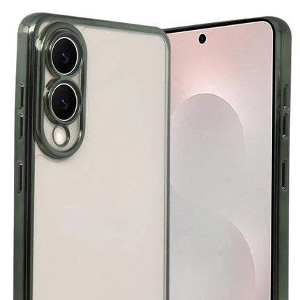 Samsung Galaxy S25 Edge Razer Lensli Silikon Kılıf - Yeşil 2