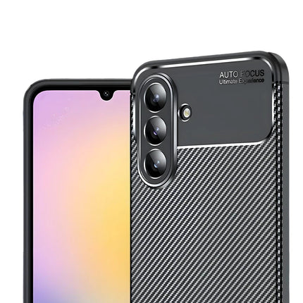 Samsung Galaxy S25 FE Auto Focus Karbon Kapak Kılıf - Siyah 2
