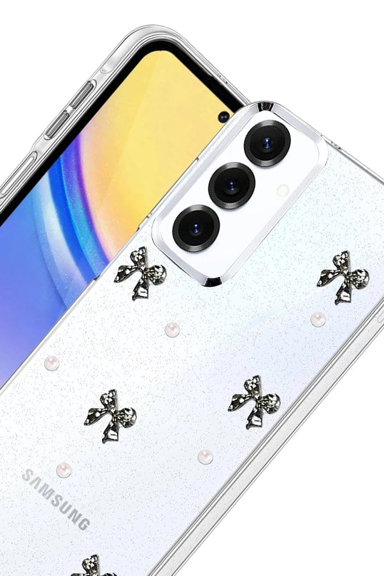 Samsung Galaxy S25 Fiyonk Desenli Kapak Kılıf - Desen 8 3