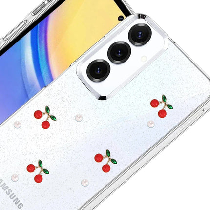 Samsung Galaxy S25 Plus Fiyonk Desenli Kapak Kılıf - Desen 9 3