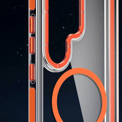 Samsung Galaxy S25 Ultra Bella Magsafe Kapak Kılıf - Derin Mor 2