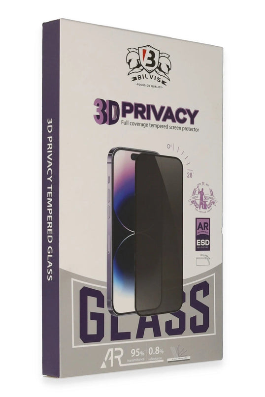 Samsung Galaxy S25 Ultra Bilvis 3D Hayalet Cam Ekran Koruyucu