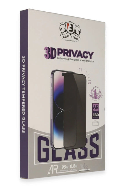 Samsung Galaxy S25 Ultra Bilvis 3D Hayalet Cam Ekran Koruyucu