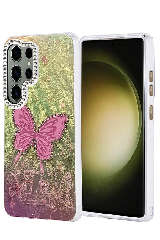 Samsung Galaxy S25 Ultra Blade Aynalı Desenli Kapak Kılıf - Desen 5