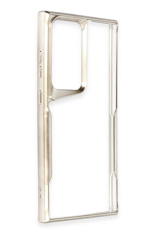 Samsung Galaxy S25 Ultra Boyi Silikon Kapak Kılıf - Titan Gri 2
