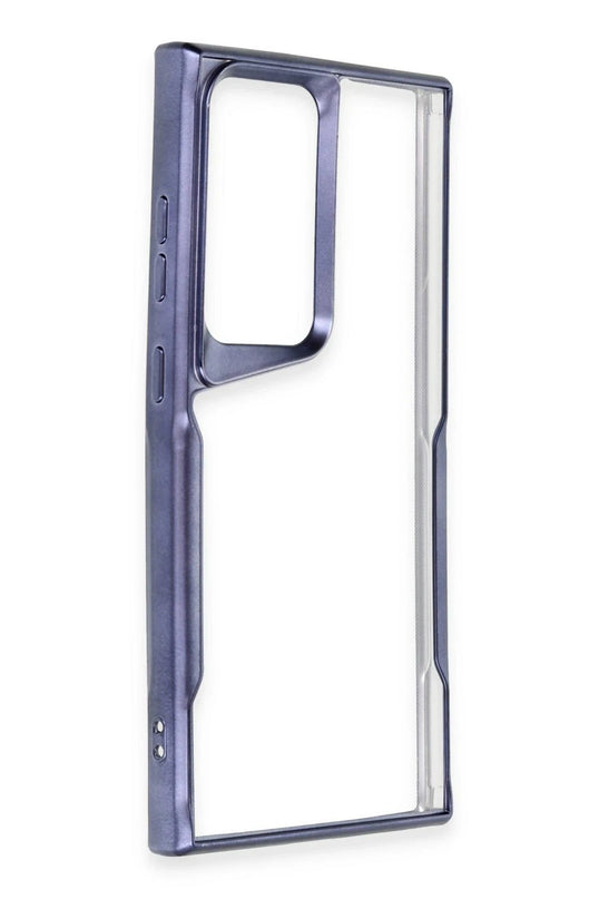 Samsung Galaxy S25 Ultra Boyi Silikon Kapak Kılıf - Lacivert 2