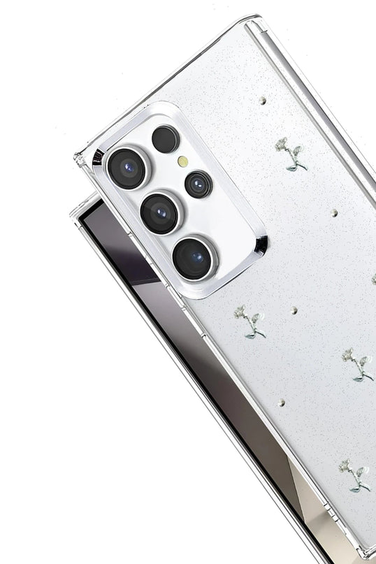 Samsung Galaxy S25 Ultra Fiyonk Desenli Kapak Kılıf - Desen 4 3