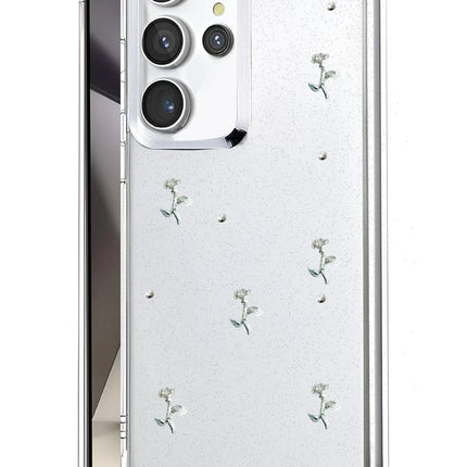Samsung Galaxy S25 Ultra Fiyonk Desenli Kapak Kılıf - Desen 4