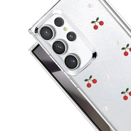 Samsung Galaxy S25 Ultra Fiyonk Desenli Kapak Kılıf - Desen 9 3