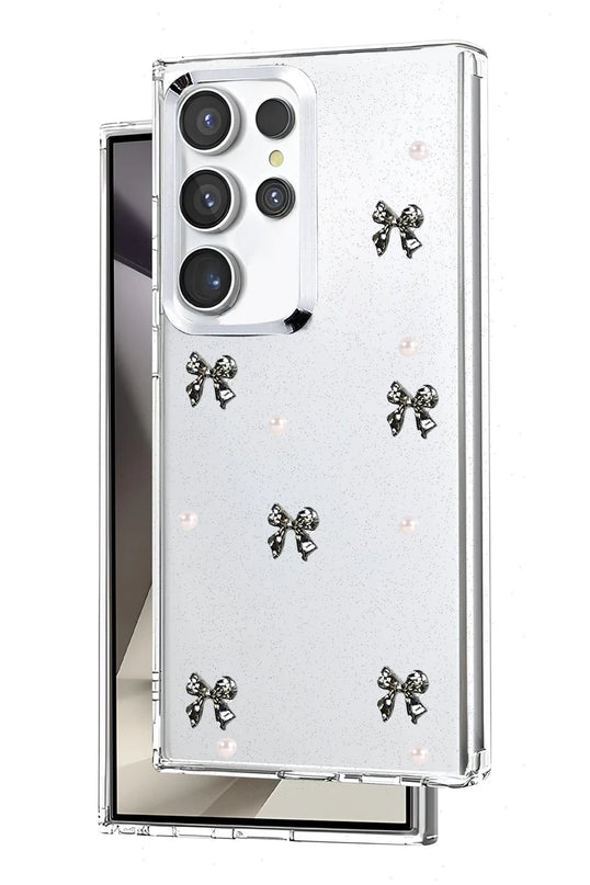 Samsung Galaxy S25 Ultra Fiyonk Desenli Kapak Kılıf - Desen 8