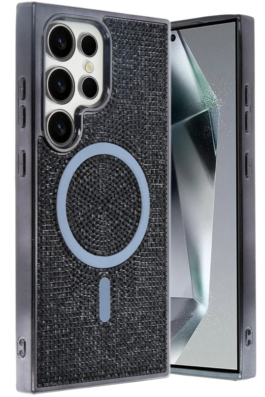 Samsung Galaxy S25 Ultra Helen Magsafe Kapak Kılıf - Siyah
