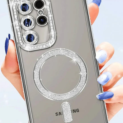 Samsung Galaxy S25 Ultra Joke Simli Magneticsafe Kılıf - Derin Mor 3
