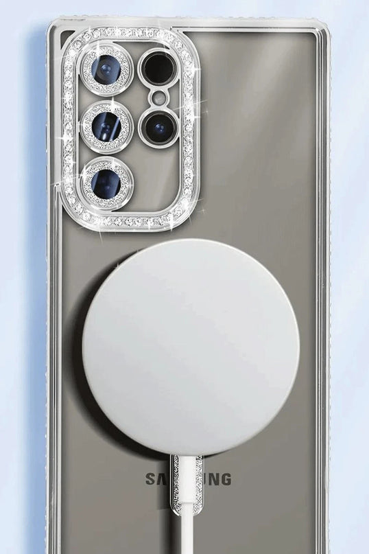 Samsung Galaxy S25 Ultra Joke Simli Magneticsafe Kılıf - Gold 2