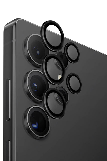 Samsung Galaxy S25 Ultra Optix Aluguard Alüminyum Kamera Lens Koruyucu