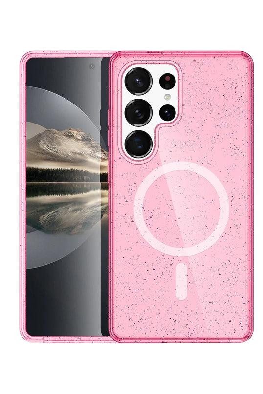 Samsung Galaxy S25 Ultra Star Magsafe Kapak Kılıf - Pembe 2