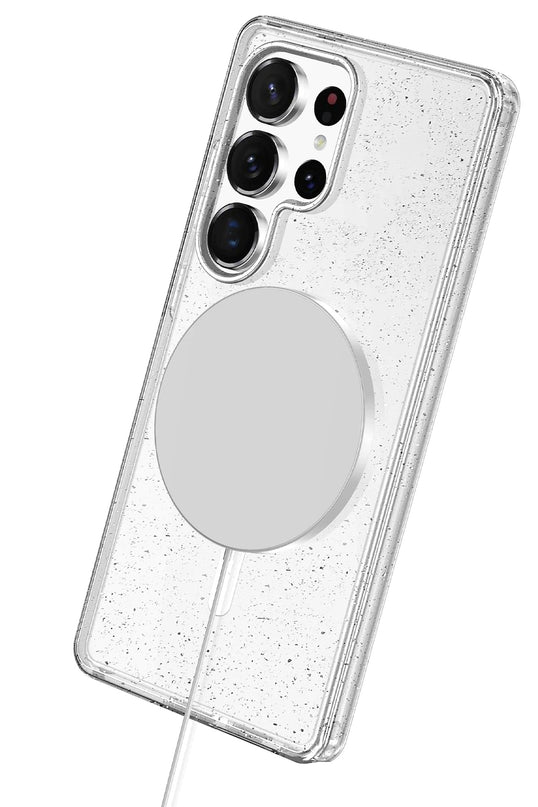 Samsung Galaxy S25 Ultra Star Magsafe Kapak Kılıf - Şeffaf 3