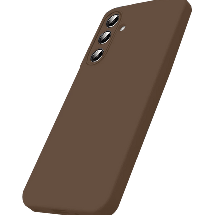 Samsung Galaxy S26 FE First Silikon Kılıf - Kahverengi 2