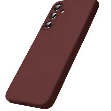 Samsung Galaxy S26 FE First Silikon Kılıf - Bordo 2