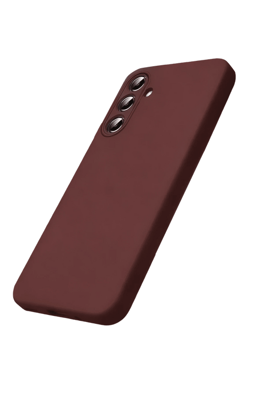 Samsung Galaxy S26 First Silikon Kılıf - Bordo 2