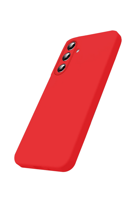 Samsung Galaxy S26 First Silikon Kılıf - Kırmızı 2