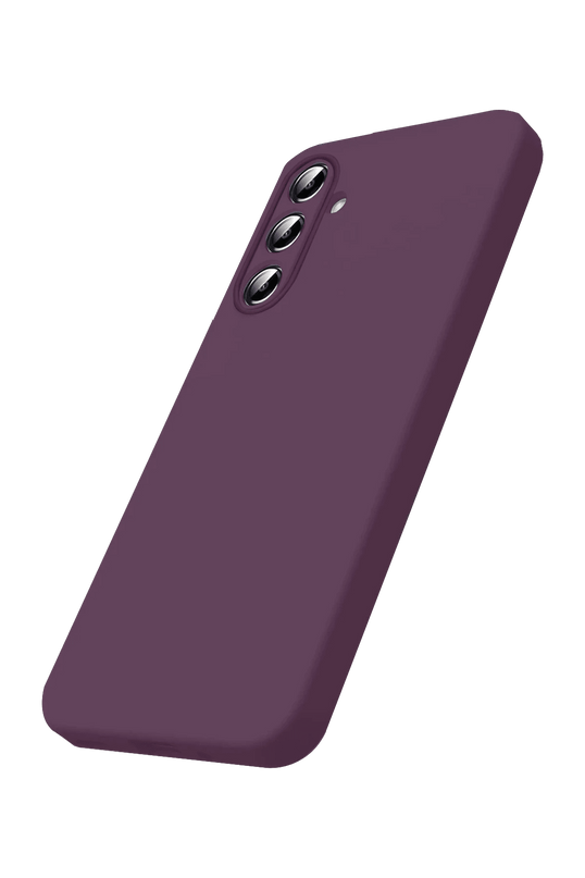 Samsung Galaxy S26 First Silikon Kılıf - Mürdüm 2