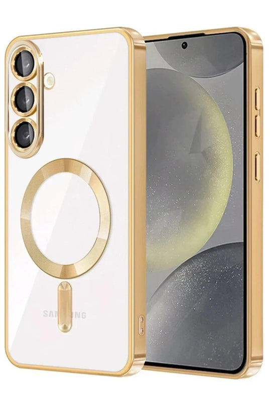 Samsung Galaxy S26 Kross Magneticsafe Kapak Kılıf - Gold