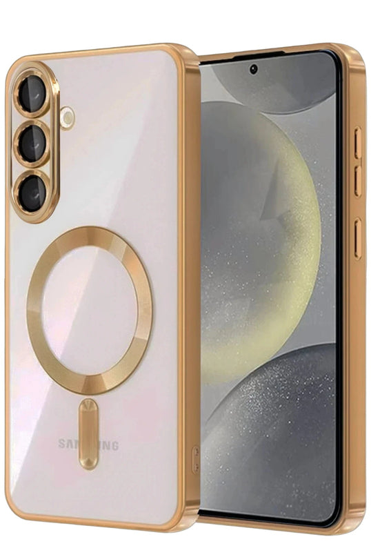Samsung Galaxy S26 Kross Magneticsafe Kapak Kılıf - Çöl Titanyum