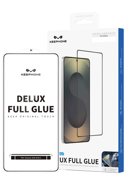 Samsung Galaxy S26 Plus Delux Full Glue 2.5D Cam Ekran Koruyucu