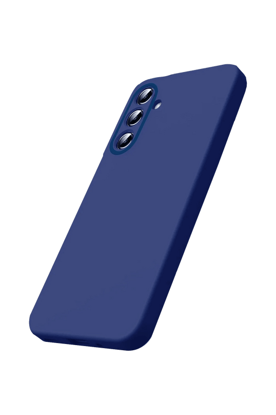 Samsung Galaxy S26 Plus First Silikon Kılıf - Lacivert 2