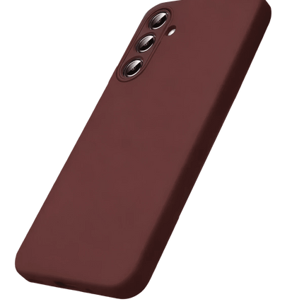 Samsung Galaxy S26 Plus First Silikon Kılıf - Bordo 2