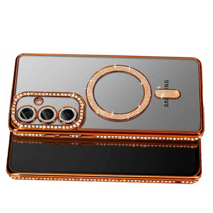 Samsung Galaxy S26 Plus Joke Simli Magneticsafe Kılıf - Turuncu 3